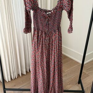 DOEN- Floral Long Sleeve Dress